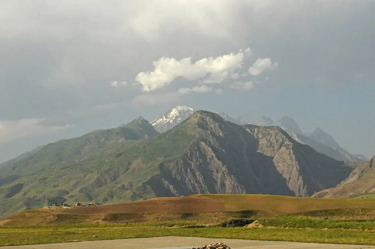 The Afghan highlands